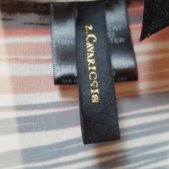 Sheer Striped Blouse - Picture 5 of 6